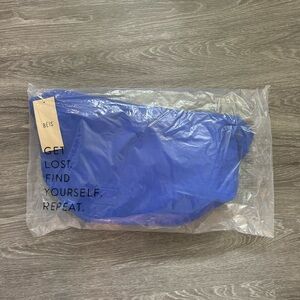 The Crescent Catchall Tote in Cobalt Blue NWT